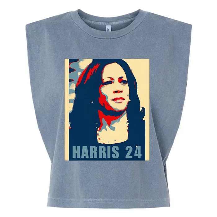 47 Kamala Harris Election Harris Walz Party Wear Garment-Dyed Women's Muscle Tee