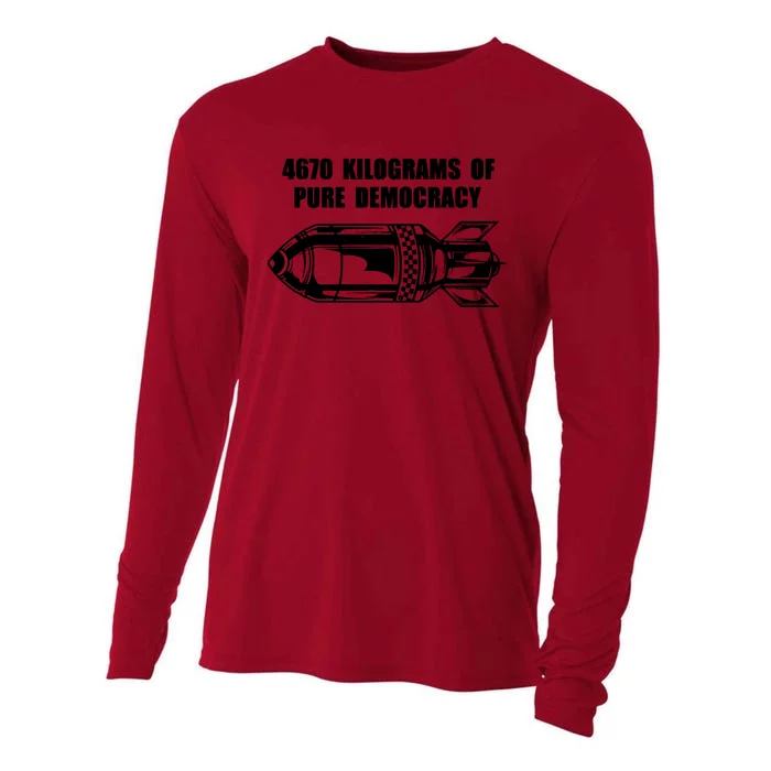 4670 Kilograms Of Pure Democracy Cooling Performance Long Sleeve Crew