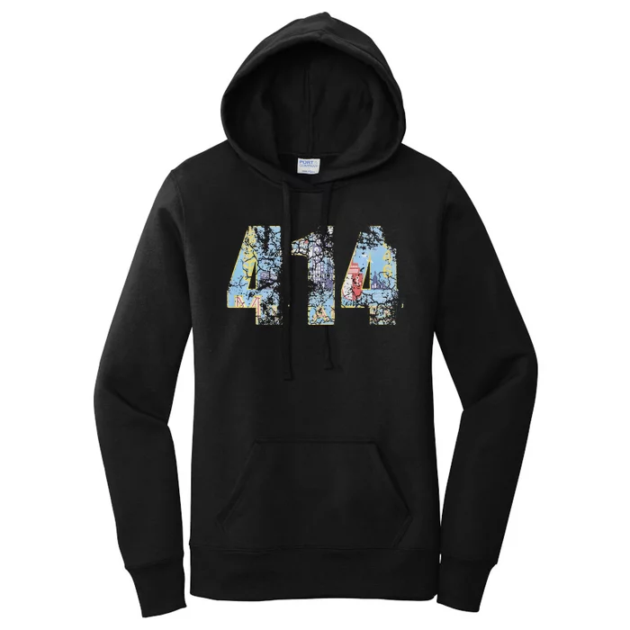 414 Milwaukee Flag Wisconsin Men Women Kids Women's Pullover Hoodie