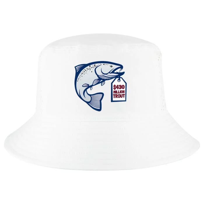 $430 Million Trout Contract Baseball Fan Cool Comfort Performance Bucket Hat