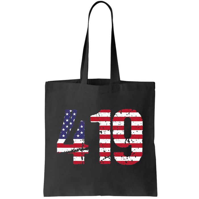 419 Ohio Area Code Tote Bag