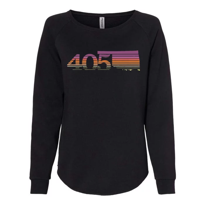 405 Oklahoma City Souvenir Gift Okc Womens California Wash Sweatshirt