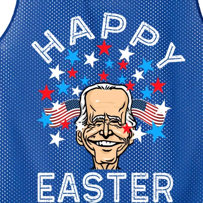 4th Of Easter Funny Happy 4th July Anti Joe Biden Cute Gift Mesh Reversible Basketball Jersey Tank