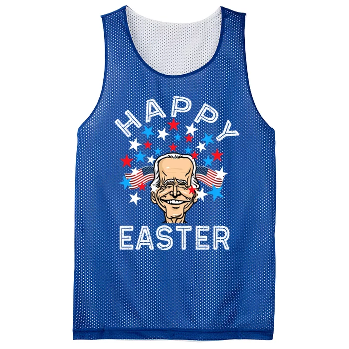 4th Of Easter Funny Happy 4th July Anti Joe Biden Cute Gift Mesh Reversible Basketball Jersey Tank