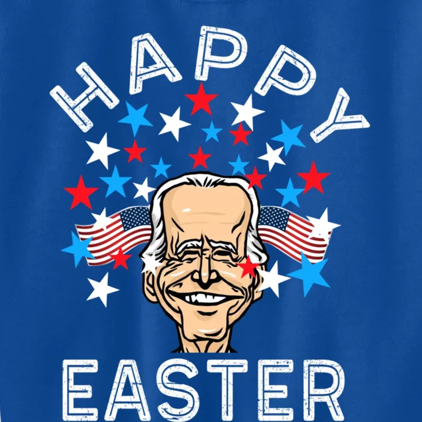 4th Of Easter Funny Happy 4th July Anti Joe Biden Cute Gift Kids Sweatshirt