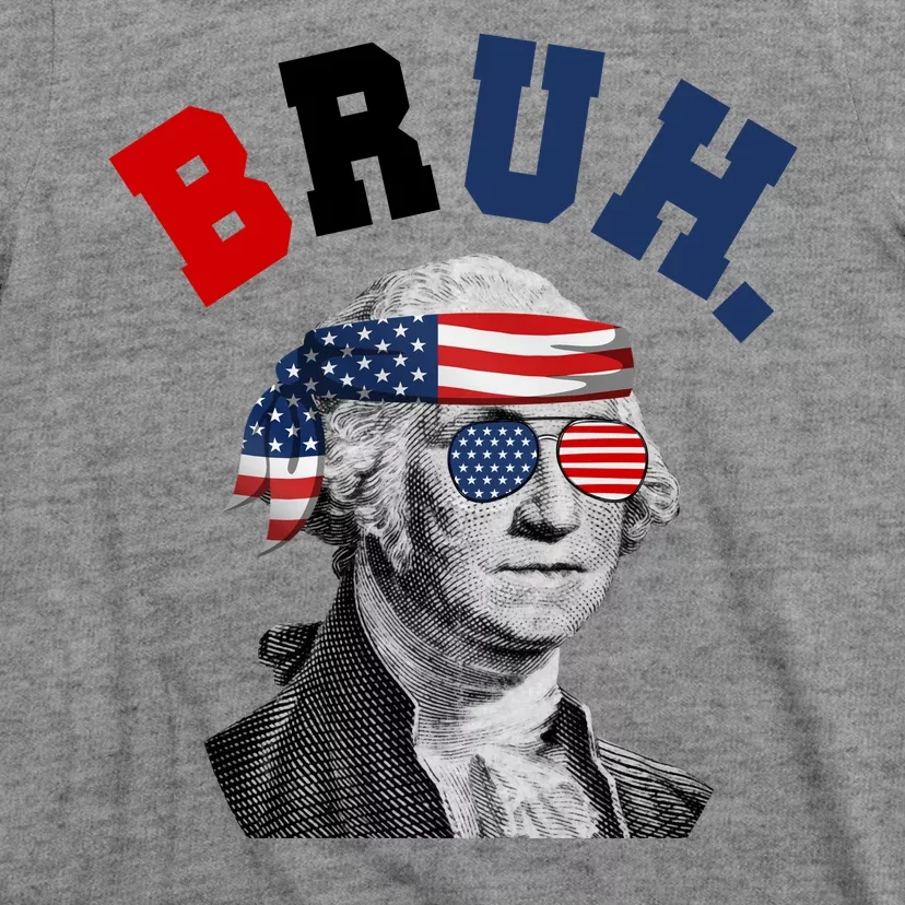 4th Of July George Washington Bruh Usa Funny Festive T-Shirt