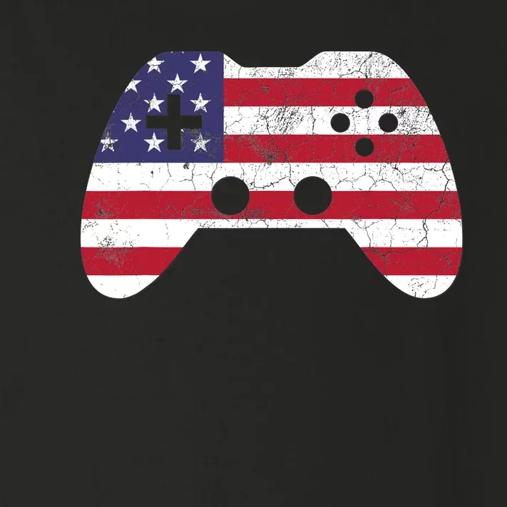 4th Of July T Video Game Gamer Boy USA Toddler Long Sleeve Shirt