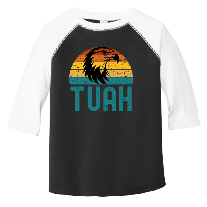 4th Of July Patriotic Usa Hawk Tuah Spit On That Thing Toddler Fine Jersey T-Shirt