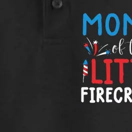 4th of july for  mommy of the little firecracker Dry Zone Grid Performance Polo