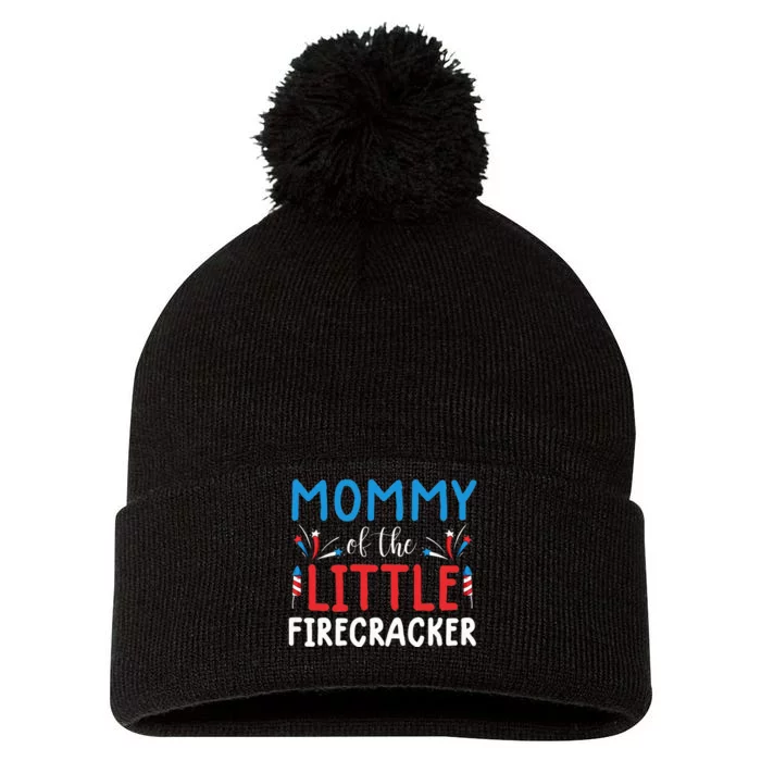 4th of july for  mommy of the little firecracker Pom Pom 12in Knit Beanie