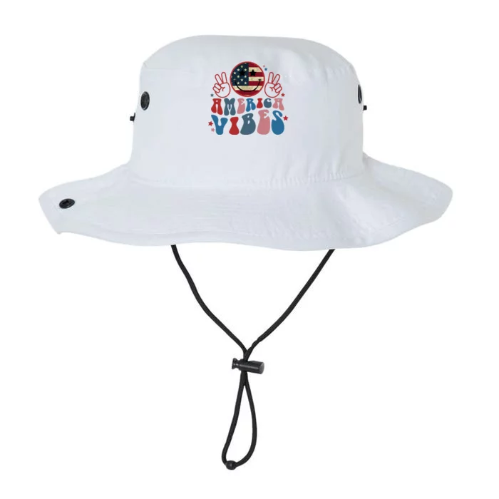 4th Of July Shirt Smile Face Independence Day Legacy Cool Fit Booney Bucket Hat