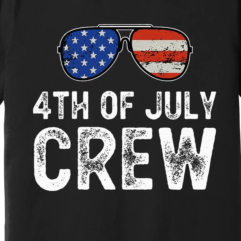 4th of July Crew Matching Family Outfits Premium T-Shirt