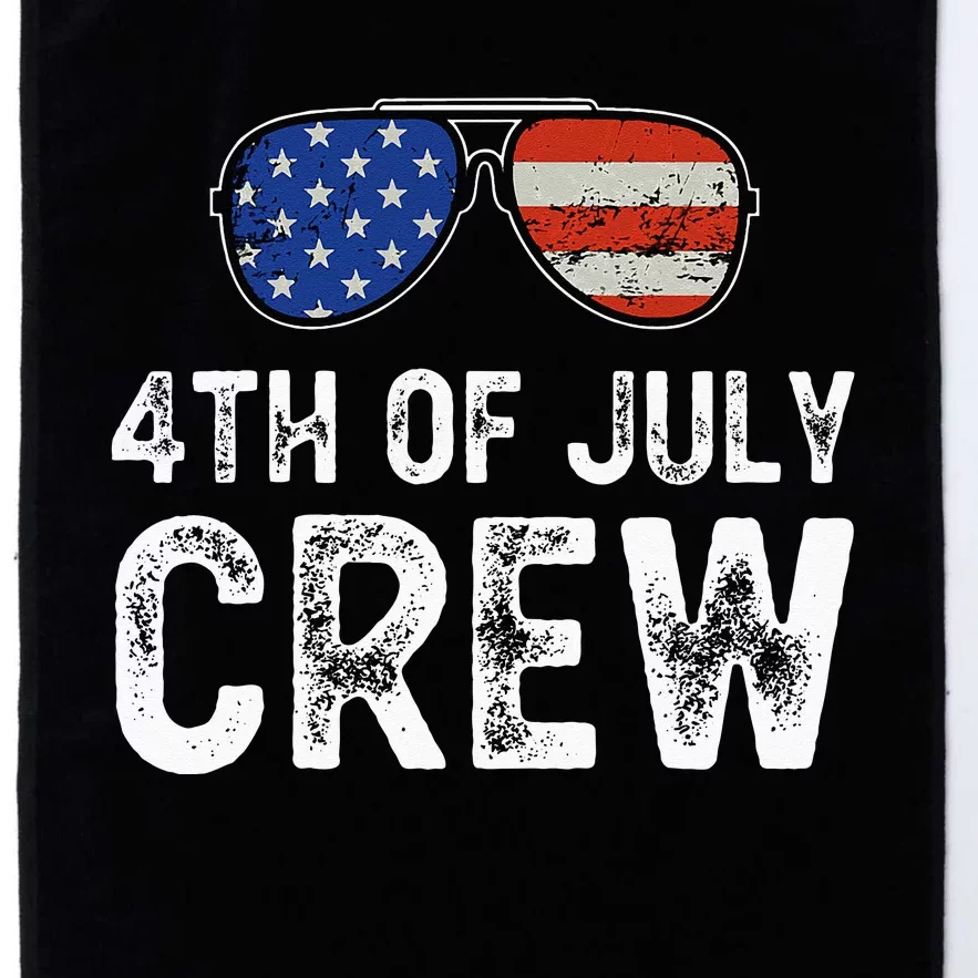 4th of July Crew Matching Family Outfits Platinum Collection Golf Towel