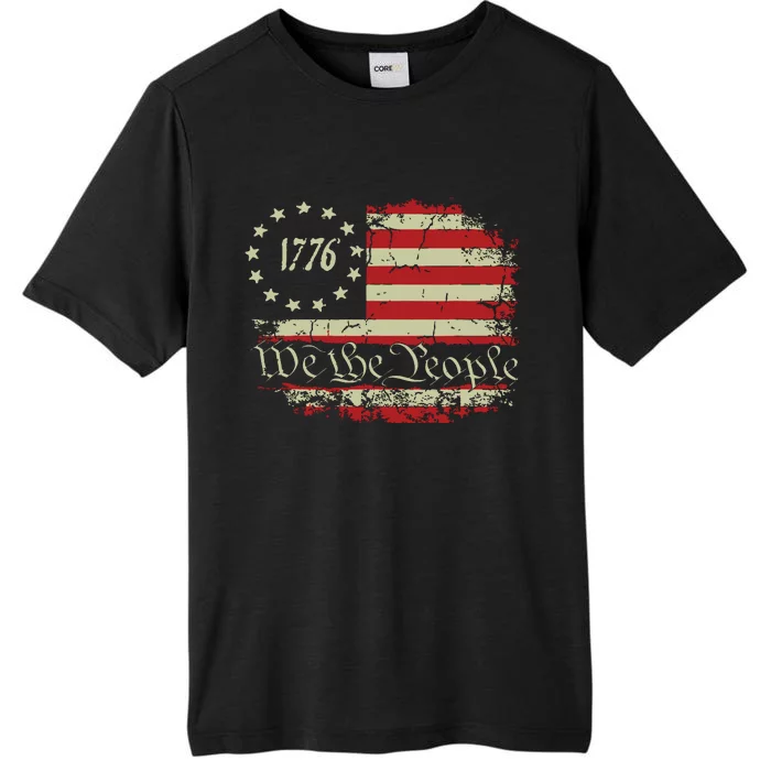 4th Of July Shirts We The People 1776 Usa Flag ChromaSoft Performance T-Shirt