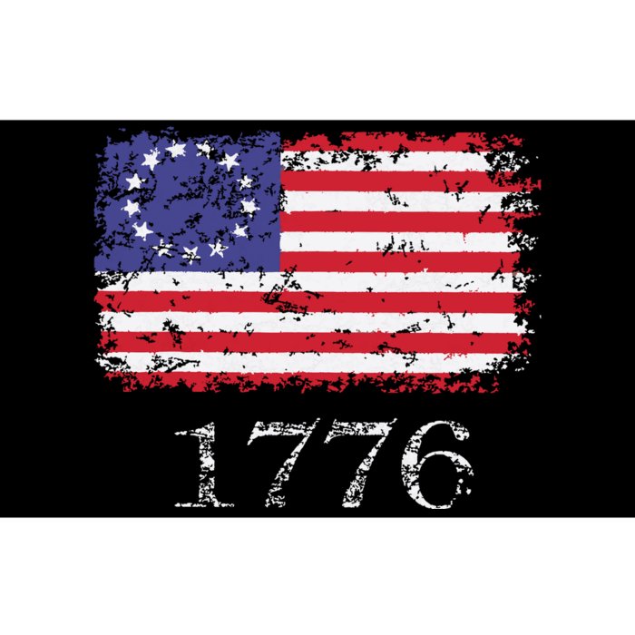 4th Of July American Flag Betsy Ross 1776 Bumper Sticker