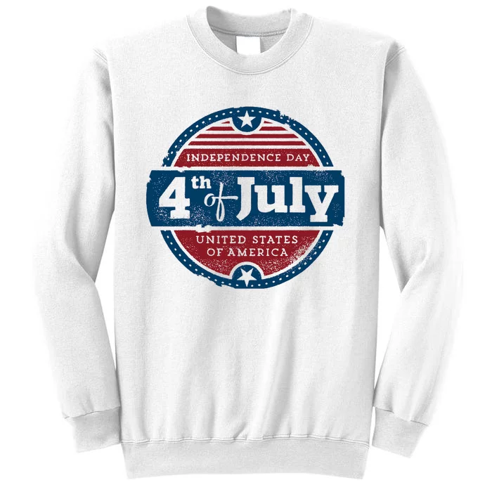 4th Of July Independence Day USA United States Of America Sweatshirt