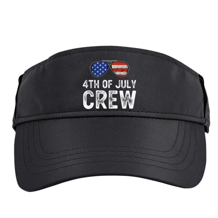 4th of July Crew Matching Family Outfits Adult Drive Performance Visor