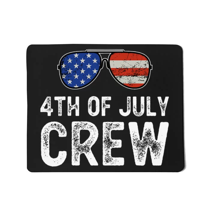 4th of July Crew Matching Family Outfits Mousepad