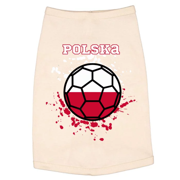 4th Of July Soccer Polska Gift Usa Flag Tank Top Doggie Tank