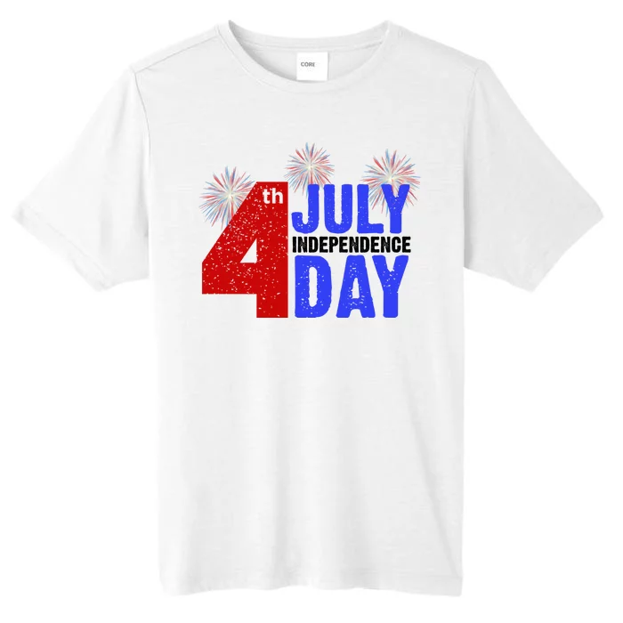 4th Of July Independence Day Fireworks Celebration ChromaSoft Performance T-Shirt