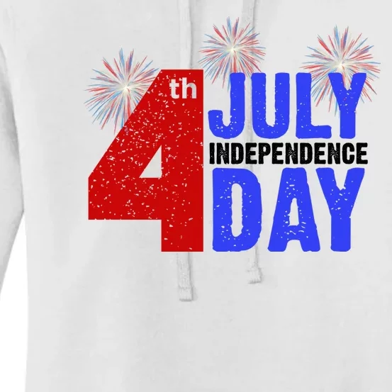 4th Of July Independence Day Fireworks Celebration Women's Pullover Hoodie