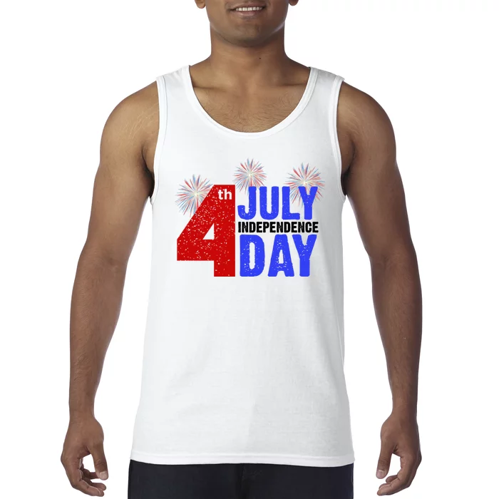 4th Of July Independence Day Fireworks Celebration Tank Top