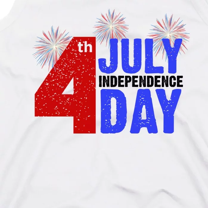 4th Of July Independence Day Fireworks Celebration Tank Top