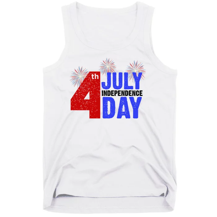 4th Of July Independence Day Fireworks Celebration Tank Top