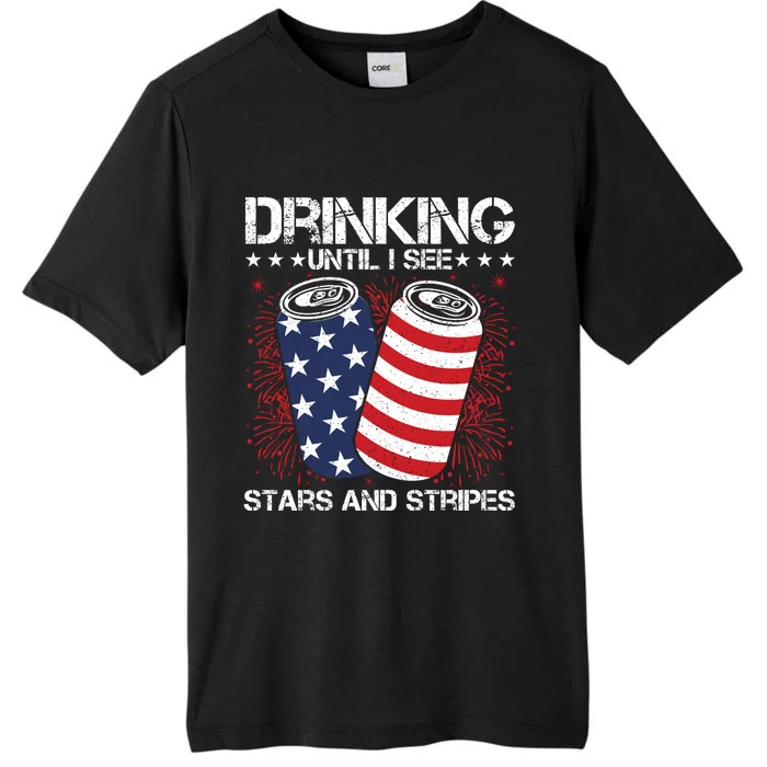 4th Of July Independence Day Celebration Graphic ChromaSoft Performance T-Shirt