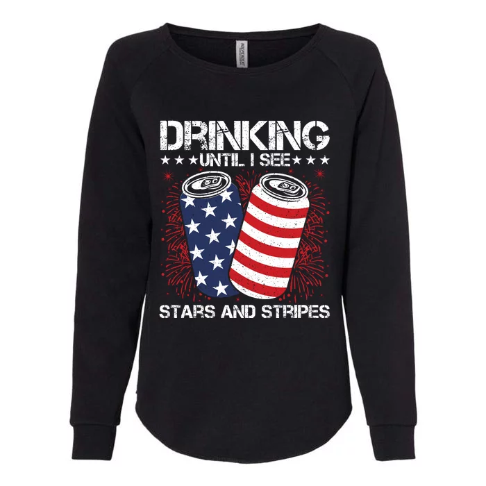 4th Of July Independence Day Celebration Graphic Womens California Wash Sweatshirt