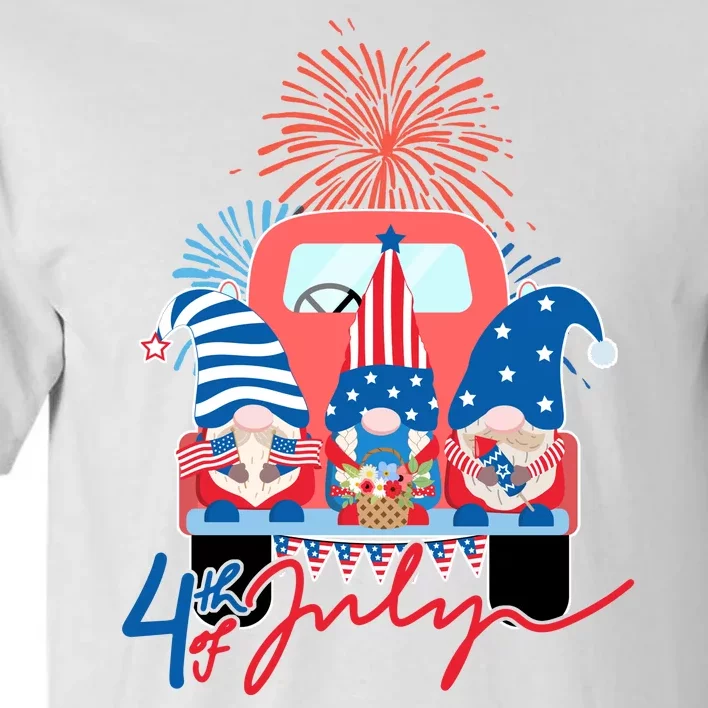 4th Of July Gnome Celebration Tall T-Shirt