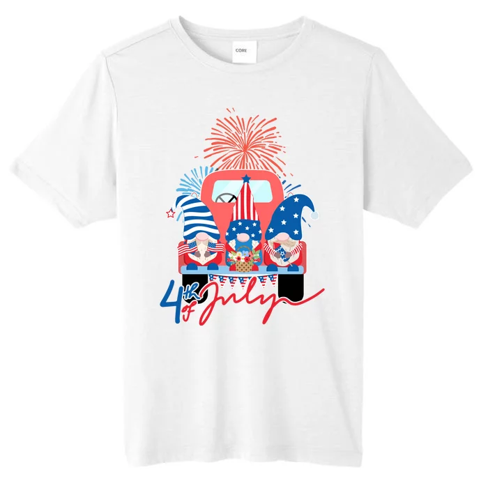 4th Of July Gnome Celebration ChromaSoft Performance T-Shirt