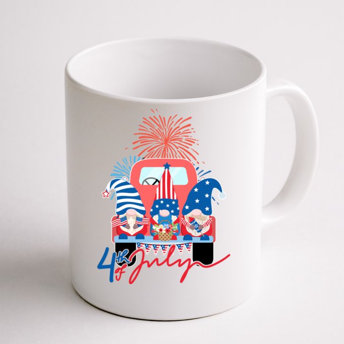 4th Of July Gnome Celebration Front & Back Coffee Mug