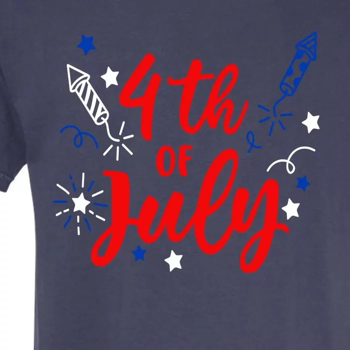 4th Of July Independence Day Celebration Garment-Dyed Heavyweight T-Shirt