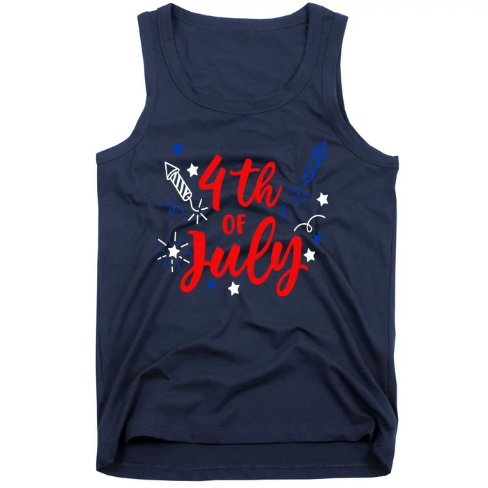 4th Of July Independence Day Celebration Tank Top