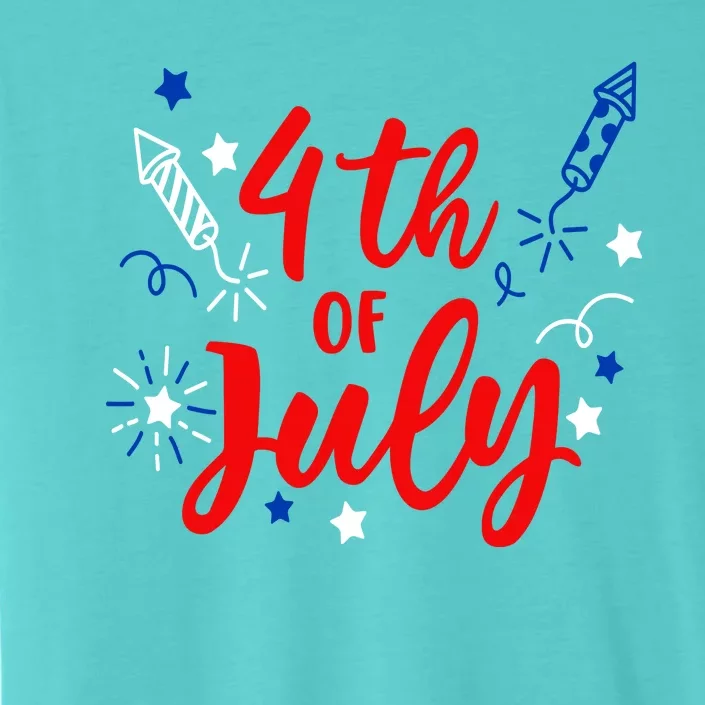 4th Of July Independence Day Celebration ChromaSoft Performance T-Shirt