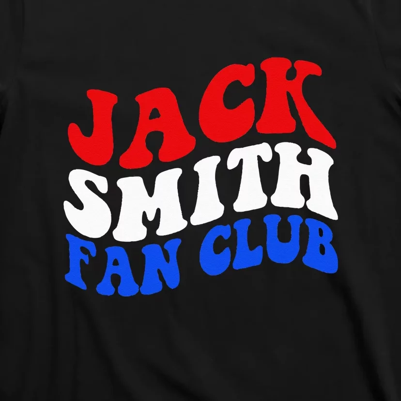 4th Of July Jack Smith Fan Club Fun Summer Groovy Red Blue Gift T-Shirt