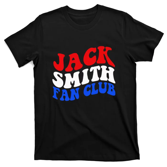 4th Of July Jack Smith Fan Club Fun Summer Groovy Red Blue Gift T-Shirt