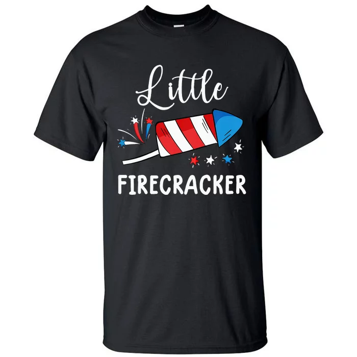 4th of july for little firecracker Tall T-Shirt