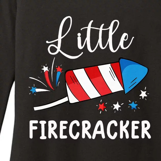 4th of july for little firecracker Womens CVC Long Sleeve Shirt