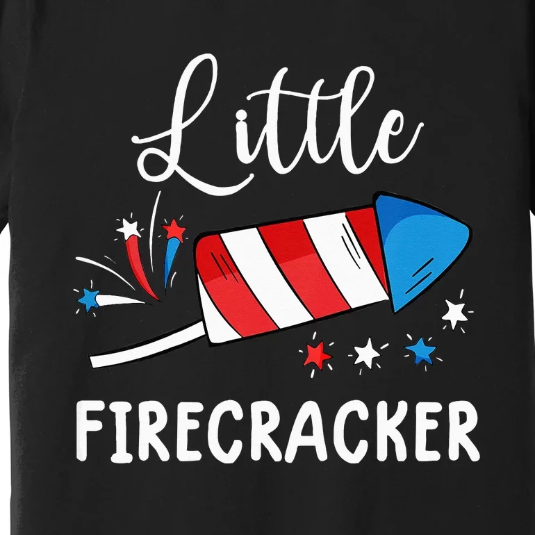 4th of july for little firecracker Premium T-Shirt