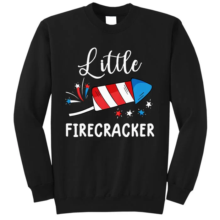 4th of july for little firecracker Tall Sweatshirt