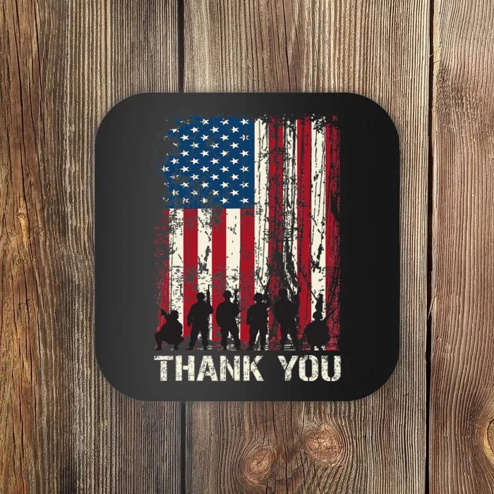 4th of July American Flag Independence Day Patriotic Coaster