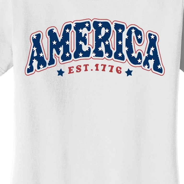 4th of july America Est 1776 4th july Women's T-Shirt