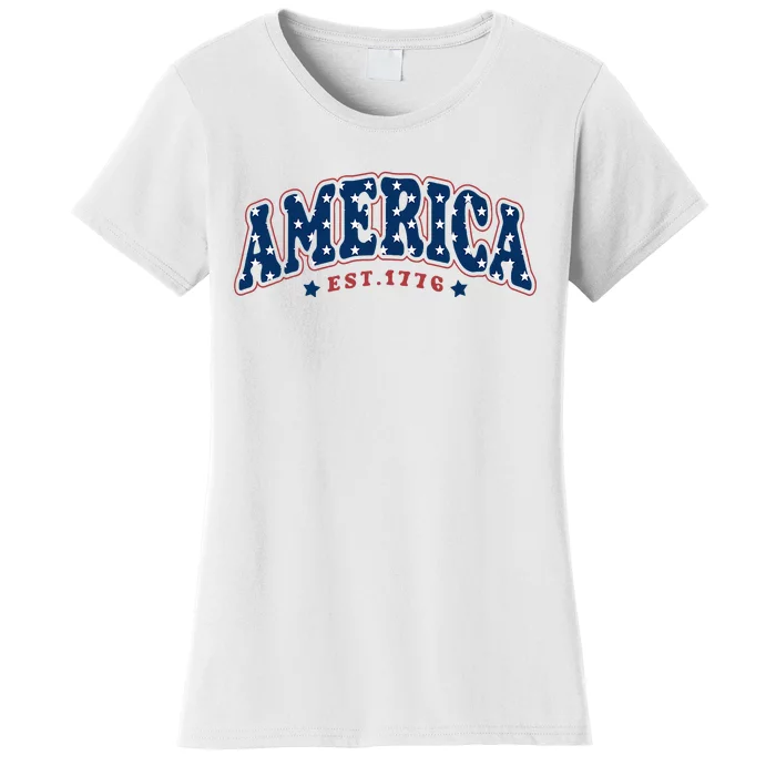 4th of july America Est 1776 4th july Women's T-Shirt