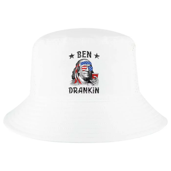 4th Of July For Men Ben Drankin Funny Beer Cool Comfort Performance Bucket Hat