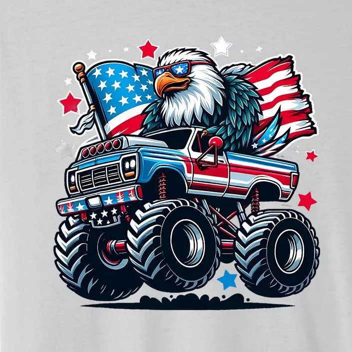 4th Of July Shirts American Flag Eagle Usa ChromaSoft Performance T-Shirt