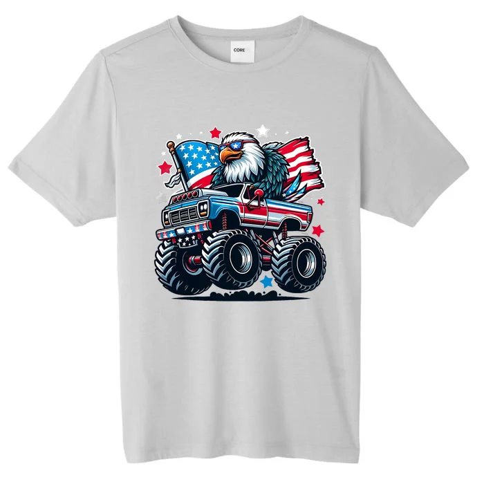 4th Of July Shirts American Flag Eagle Usa ChromaSoft Performance T-Shirt