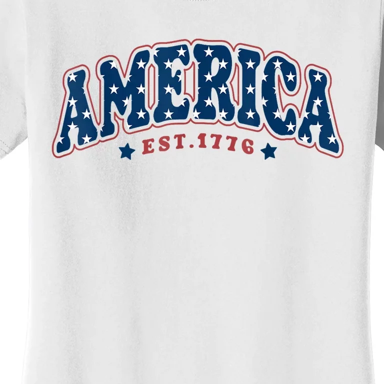 4th Of July America Est 1776 Women's T-Shirt