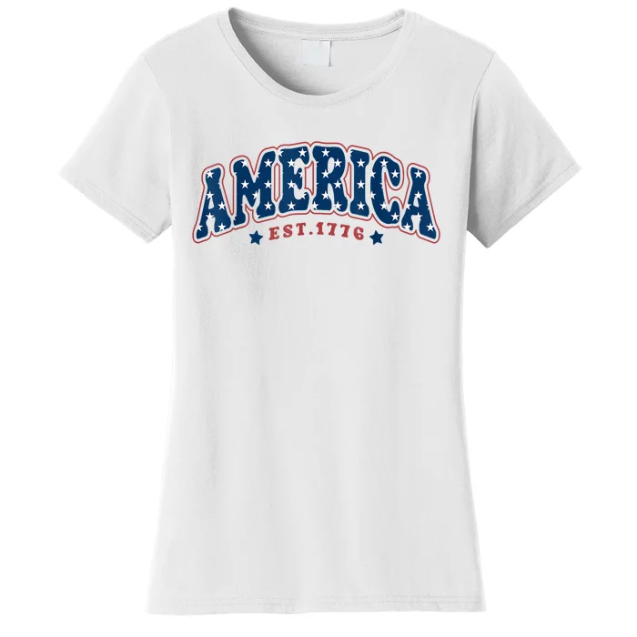 4th Of July America Est 1776 Women's T-Shirt